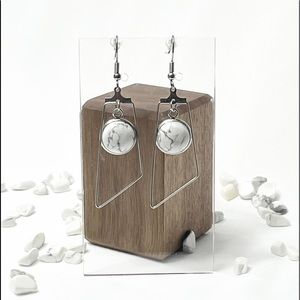 Howlite Earrings